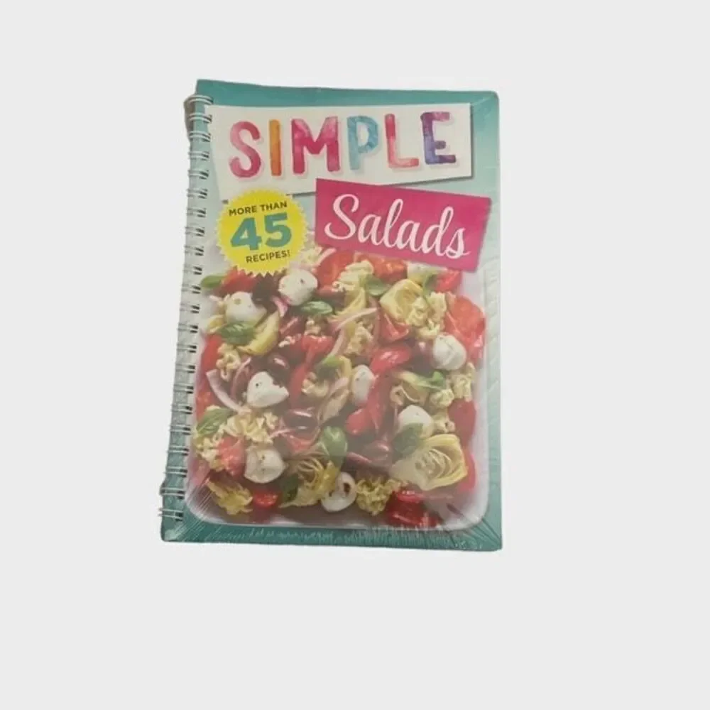 Simple Salads Kitchen Cookbook Over 45 Recipes Housewarming Gift‎